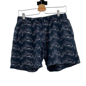 Thames London Underworld Shorts in Navy Blue / White‎ Men's Size Large